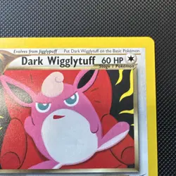 Pokemon Dark Wigglytuff 40/105 Neo Destiny 2000 Stage 1 60 HP Uncommon English - Image 4