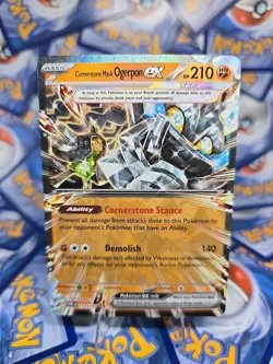Pokemon TCG Cornerstone Mask Ogrepon EX 112/167 Near Mint - Image 1