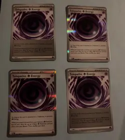 4x Pokemon - TELEPATHIC ENERGY - Reverse Holo - PERFECT ORDER - 088/088 x4 - Image 1