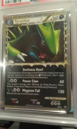 TYRANITAR PRIME - HOLO #88 PSA 7 POKEMON HG SS UNLEASHED 2010 - Image 3