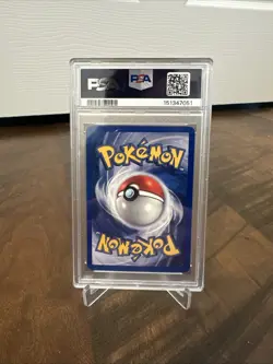 1999 POKEMON GAME RED CHEEKS-SHADOWLESS #58 PIKACHU PSA 7 - Image 2