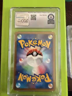 Pokemon Warp Point Heatran vs Regigigas 1st Edition CGC Japanese 1/1 Super rare - Image 2