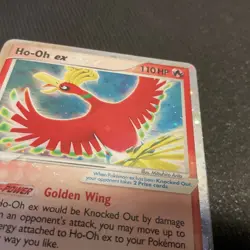 Pokemon TCG Ho-Oh EX 17/17 Pop Series 3, 2006 HEAVY HOLOBLEED LP+/NM-Vintage - Image 4