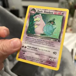 Pokemon TCG Dark Slowbro Team Rocket Holo Rare Unlimited - Image 1