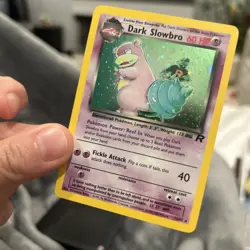 Pokemon TCG Dark Slowbro Team Rocket Holo Rare Unlimited - Image 2