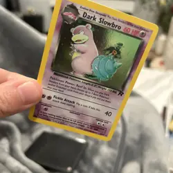 Pokemon TCG Dark Slowbro Team Rocket Holo Rare Unlimited - Image 4