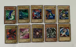 Vintage Lot Of 10 Yu-Gi-Oh! Japanese Excellent Condition SEE VIDEO - Image 1