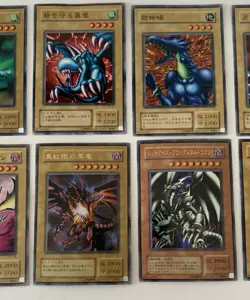 Vintage Lot Of 10 Yu-Gi-Oh! Japanese Excellent Condition SEE VIDEO - Image 5
