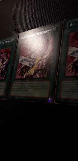 Yu-Gi-Oh! 3x Adliger der Vernichtung, PSV-G035, Rare, 2. A., Deutsch, EX/GD/LP - Image 3