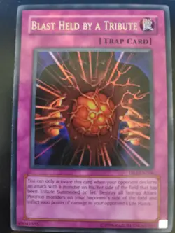 YuGiOh Blast Held By A Tribute Ultra Rare DR1-EN266 NM - Image 1