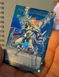 YuGiOh! Firewall Dragon Singularity RA05-EN146 Overframe EXTENDED ART RARITY 5 - Image 3