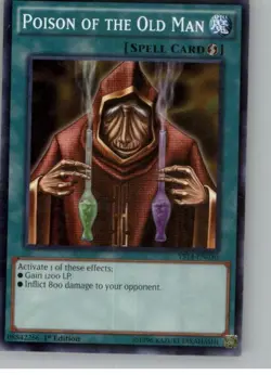 Poison of the Old Man (Yu-Gi-Oh! Starter Deck: Yugi Evolution) #YS14-EN030 - Image 1