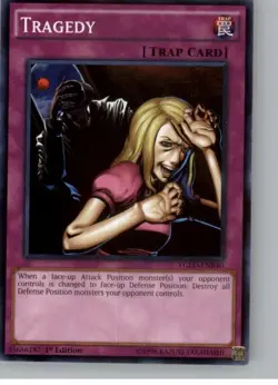 Tragedy (Yu-Gi-Oh! Legendary Decks II) #YGLD-ENB40 - Image 1