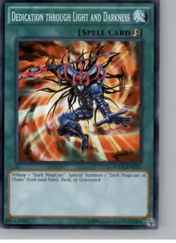 Dedication Through Light and Darkness (Yu-Gi-Oh! Legendary Decks) #YGLD-ENC31 - Image 1