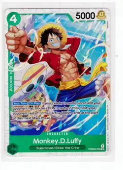 Monkey.D.Luffy PRB02-005 - One Piece TCG - SR Foil Near-Mint English - Image 1