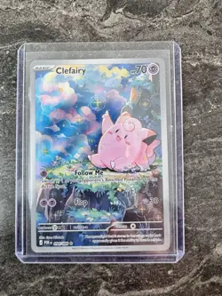 Clefairy 094/088 Perfect Order Full Art Illustration Rare Pokemon Card Near Mint - Image 1