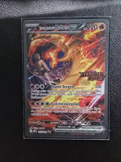 Team Rockets Moltres EX Destined Rivals 229/182 Secret Art Rare - Image 1