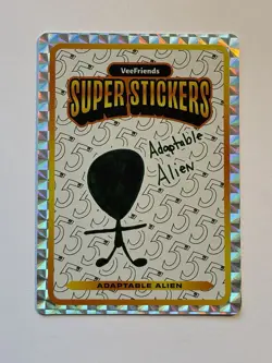 Veefriends Spectacular Series Super Stickers Adaptable Alien OG Art Case Hit - Image 1