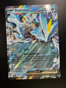 Kyurem ex 028/086 Pokemon Jumbo Oversized Card - NM - Image 1