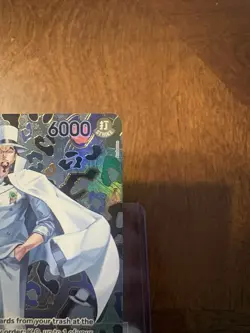 One Piece Rob Lucci OP05 Holo SR SP Character Card OP05-093 6000 Power Bandai - Image 3