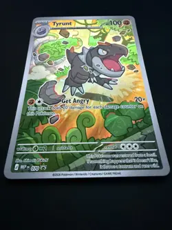 Tyrunt MEP070 Black Star Promo Holo Mega Evolution Pokemon TCG Card NM - Image 3