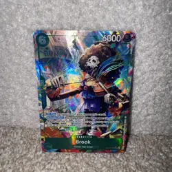 Brook Alt Art OP15-032 One Piece TCG English Card Super Rare - EX - Image 1