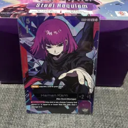 Haman Karn (R+) : GD02-091 Alt Art - Gundam TCG Card Game Dual Impact - Image 1