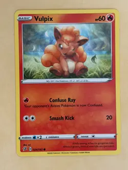 Vulpix~Cute Pokemon Card~ Botanical Garden Gallery ~Nature - Image 1