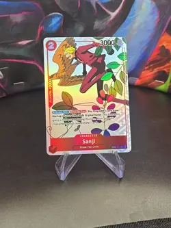 Sanji Gift OP01-013 Gift Collection 2023 Alternate Art Promo Rare One Piece Card - Image 2