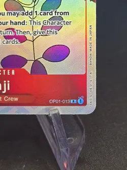 Sanji Gift OP01-013 Gift Collection 2023 Alternate Art Promo Rare One Piece Card - Image 5