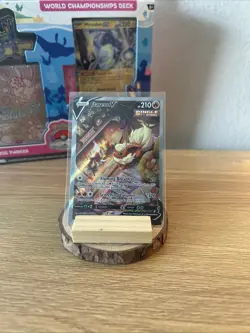 Pokemon Card Flareon v SWSH179 Promo Alternate Art Holo NM Condition - Image 1