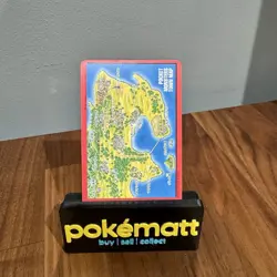 Pokemon Carddass Card Blastoise Town Map No.156 Bandai Pocket Monsters Rare - Image 2