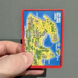 Pokemon Carddass Card Blastoise Town Map No.156 Bandai Pocket Monsters Rare - Image 4