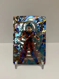 SSB Goku History of Dragon Ball Heroes 8th Anniversary Foil Card NM - Image 1