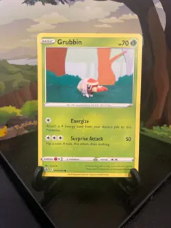 Grubbin 018/264 - Fusion Strike - Common - Pokemon Card TCG - LP - Image 1