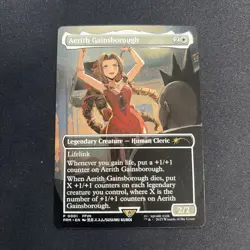 Aerith Gainsborough MTG Final Fantasy RC Promo (Non-Foil) NM Condition - Image 2