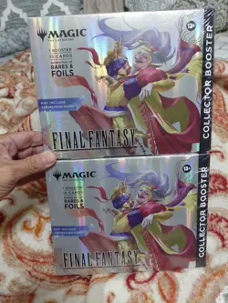 Magic: The Gathering - Final Fantasy Collector Omega Booster Boxes NEW SEALED - Image 1
