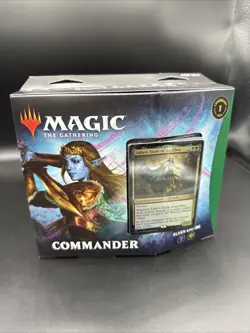 MTG Factory Sealed Kaldheim Commander Deck ELVEN EMPIRE Magic the Gathering - Image 1