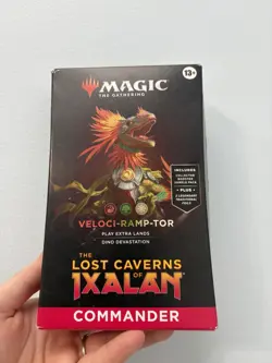 Veloci-Ramp-Tor Commander Deck [The Lost Caverns of Ixalan] - MTG - New - Image 1