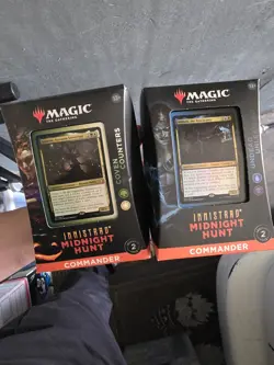 Innistrad: Midnight Hunt - Commander Decks (Set of 2) Magic the Gathering Sealed - Image 1