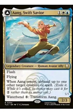 1x MTG Aang, Swift Savior - Avatar Rare! NM mint! Ships Fast! - Image 1