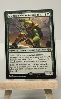 MTG: Teenage Mutant Ninja Turtles ~ Michelangelo, Weirdness to 11 (Regular) - Image 1