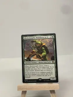 MTG: Teenage Mutant Ninja Turtles ~ Michelangelo, Weirdness to 11 (Regular) - Image 2