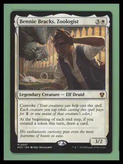 1 x Bennie Bracks, Zoologist - Murders at Karlov Manor - NM-Mint - MTG - Image 1