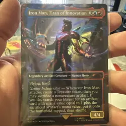 Iron Man, Titan Of Innovation Rainbow Foil Secret Lair - Image 1