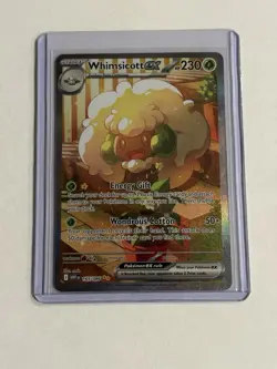 Whimsicott EX 165/086 Special Illustration Rare| NM/MINT | Pokemon White Flare - Image 1
