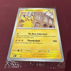 Pikachu At The Museum Pokemon Card x40 - Image 1