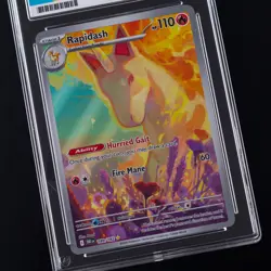 Rapidash 189/182 Destined Rivals 2025 Illustration Rare ACE 9 | Pokemon TCG - Image 5