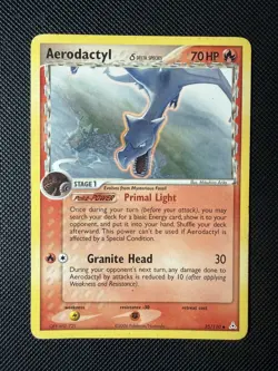 MP Aerodactyl 35/110 EX Holon Phantoms Non Holo Rare Pokemon Card - Image 2
