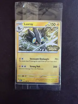 Pokemon Luxray 028/088 Perfect Order Best Buy Stamped Promo Sealed NM Mint - Image 1
